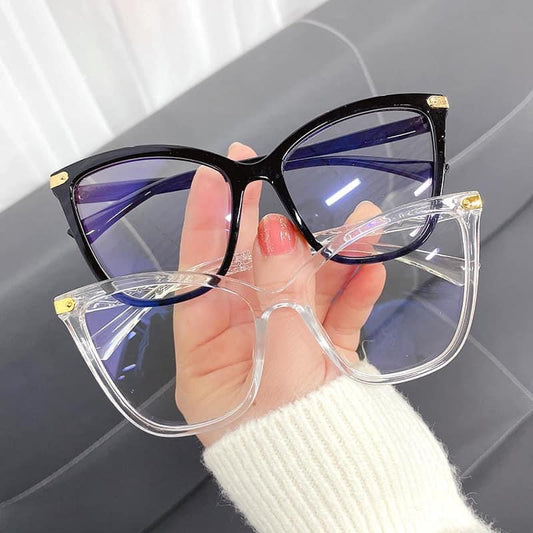 cat eye anti blue glasses