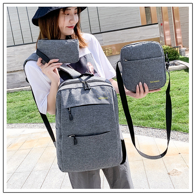 3 pcs backpack sets