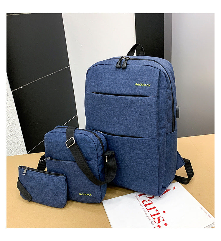 3 pcs backpack sets