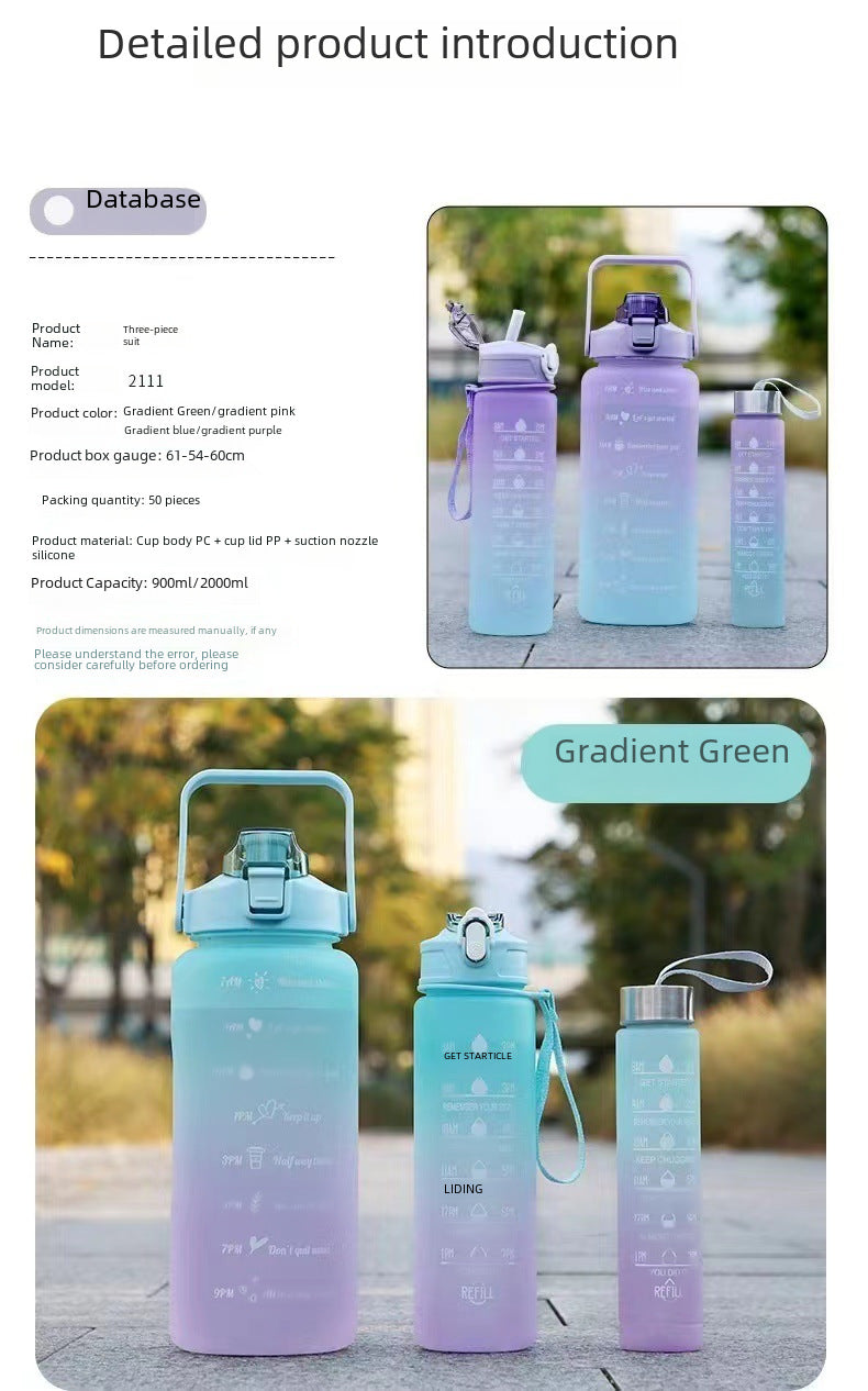 Water bottles(3 pcs)