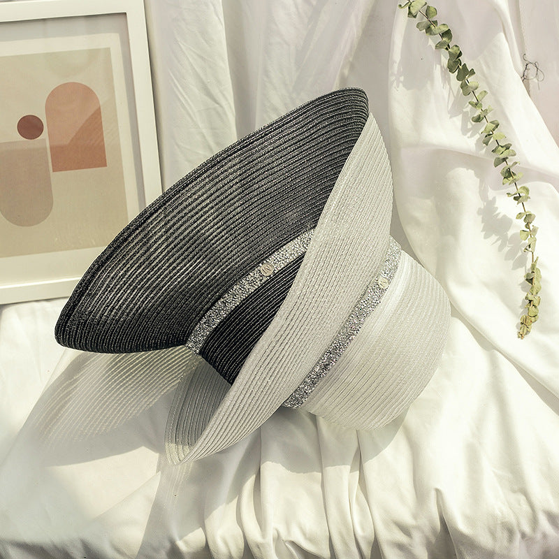 Breathable diamond embeded hats