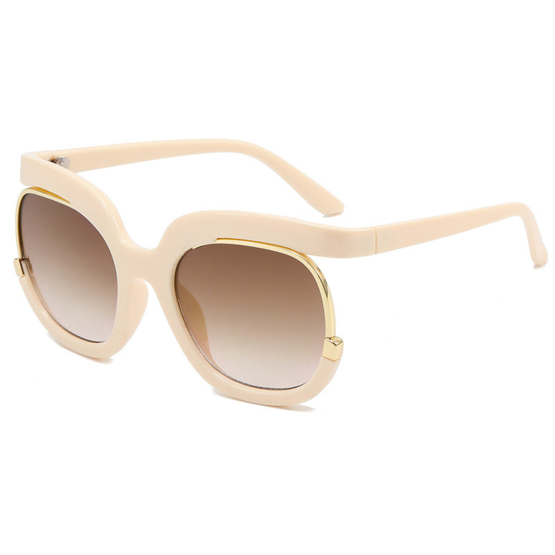 shady round frame sunglasses