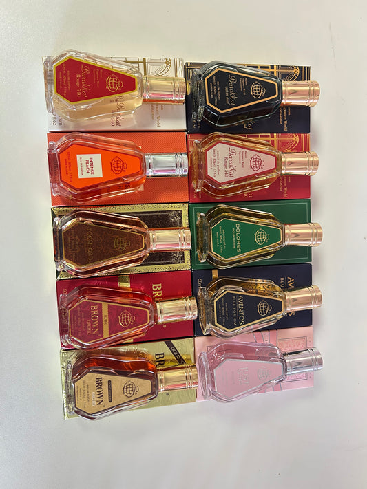 10x50ml dubai perfumes