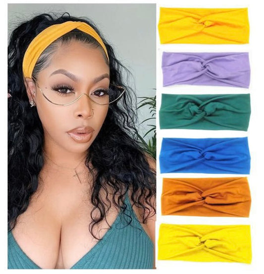 Elastic ladies headband(12 per pack)