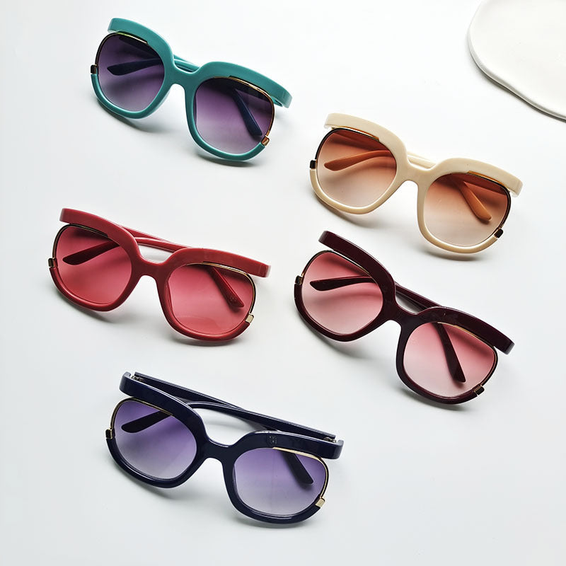 shady round frame sunglasses