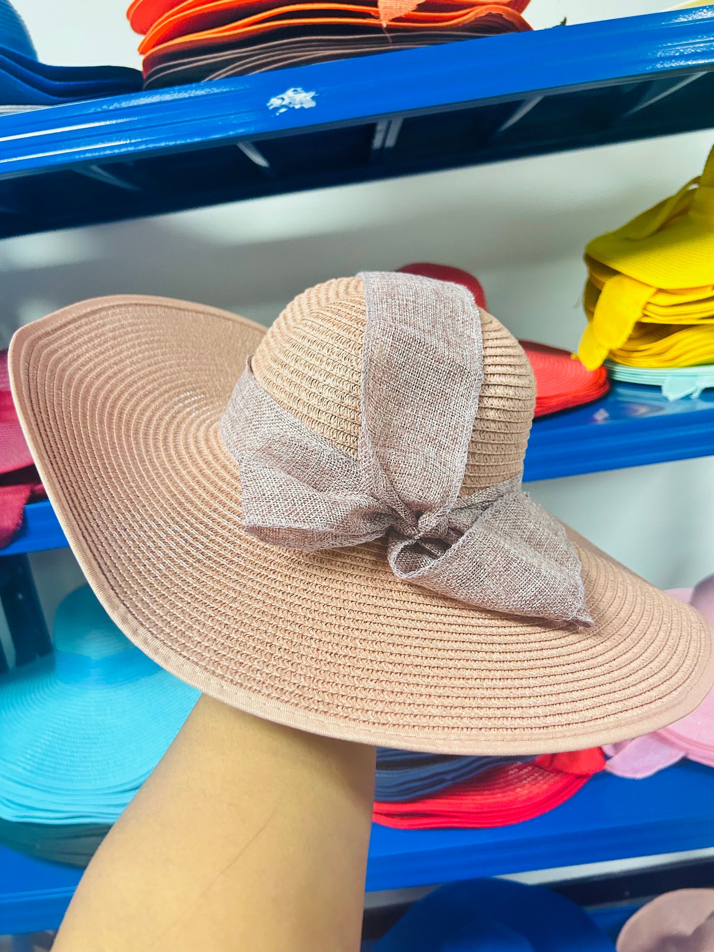 Summer straw hats