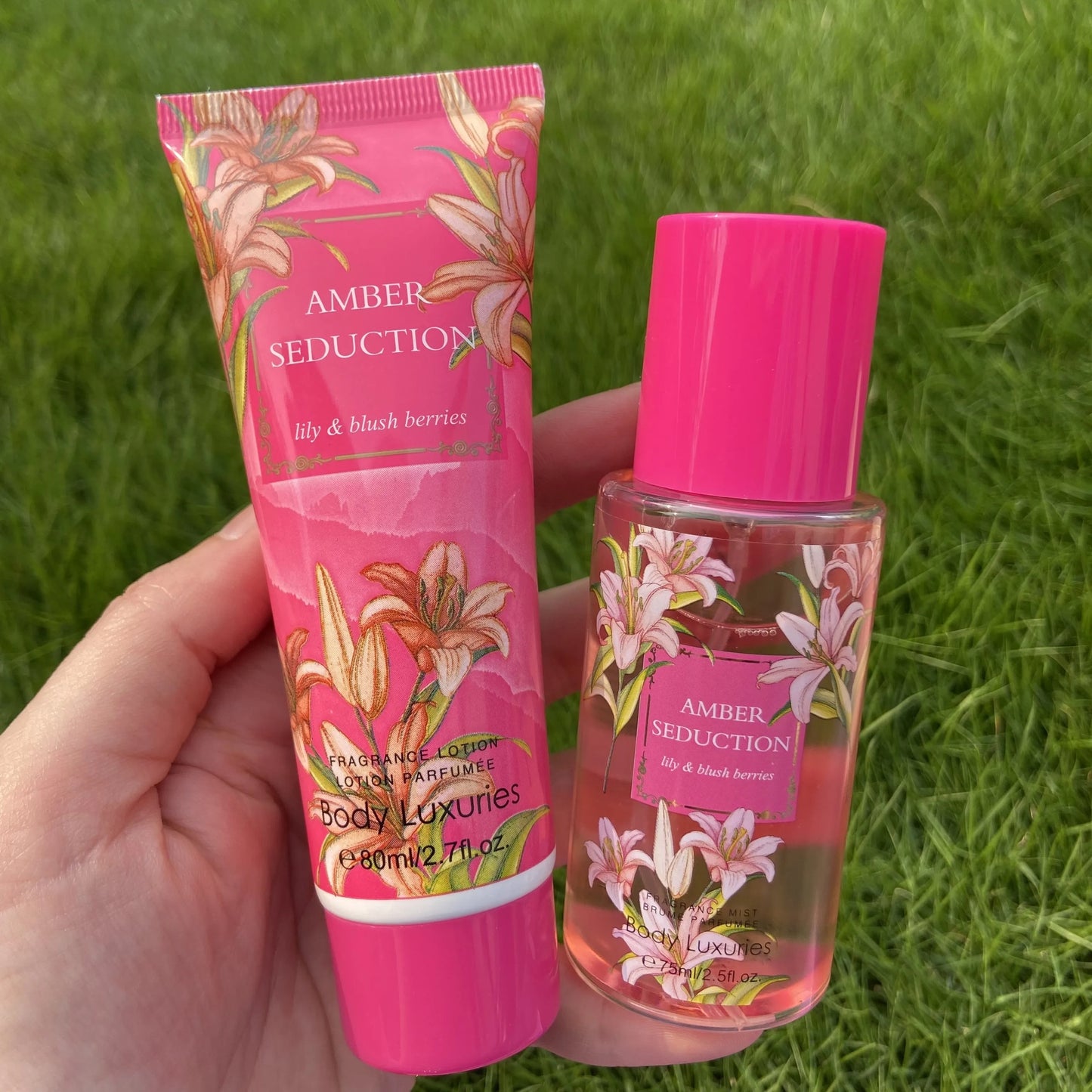 Body mist(75ml) and body cream(80ml) set