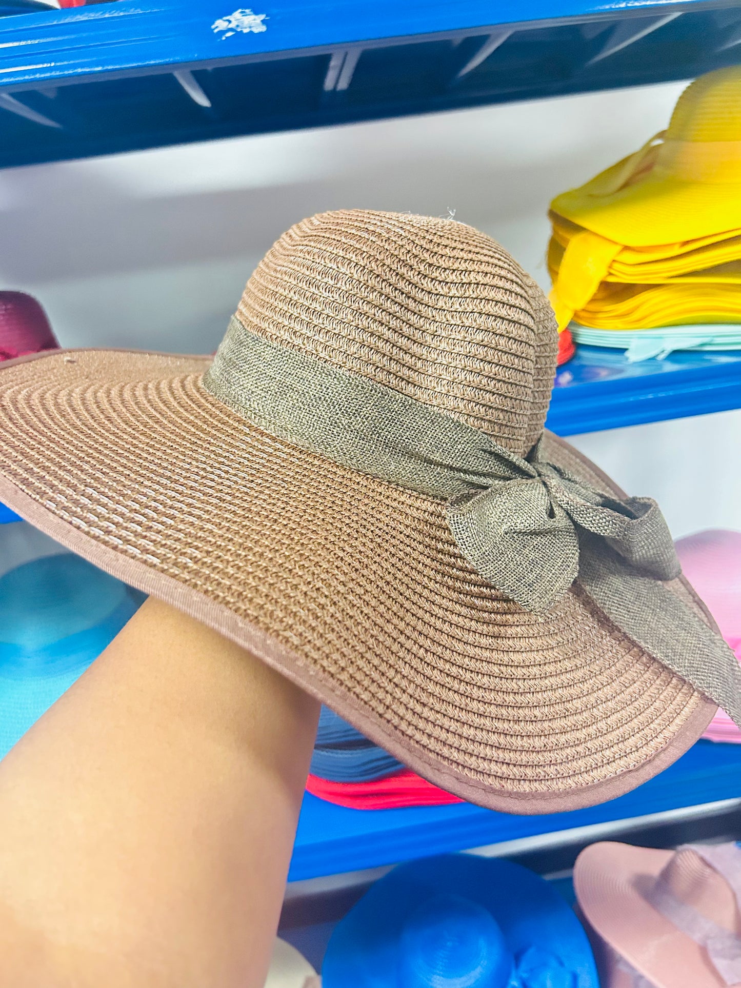 Summer straw hats