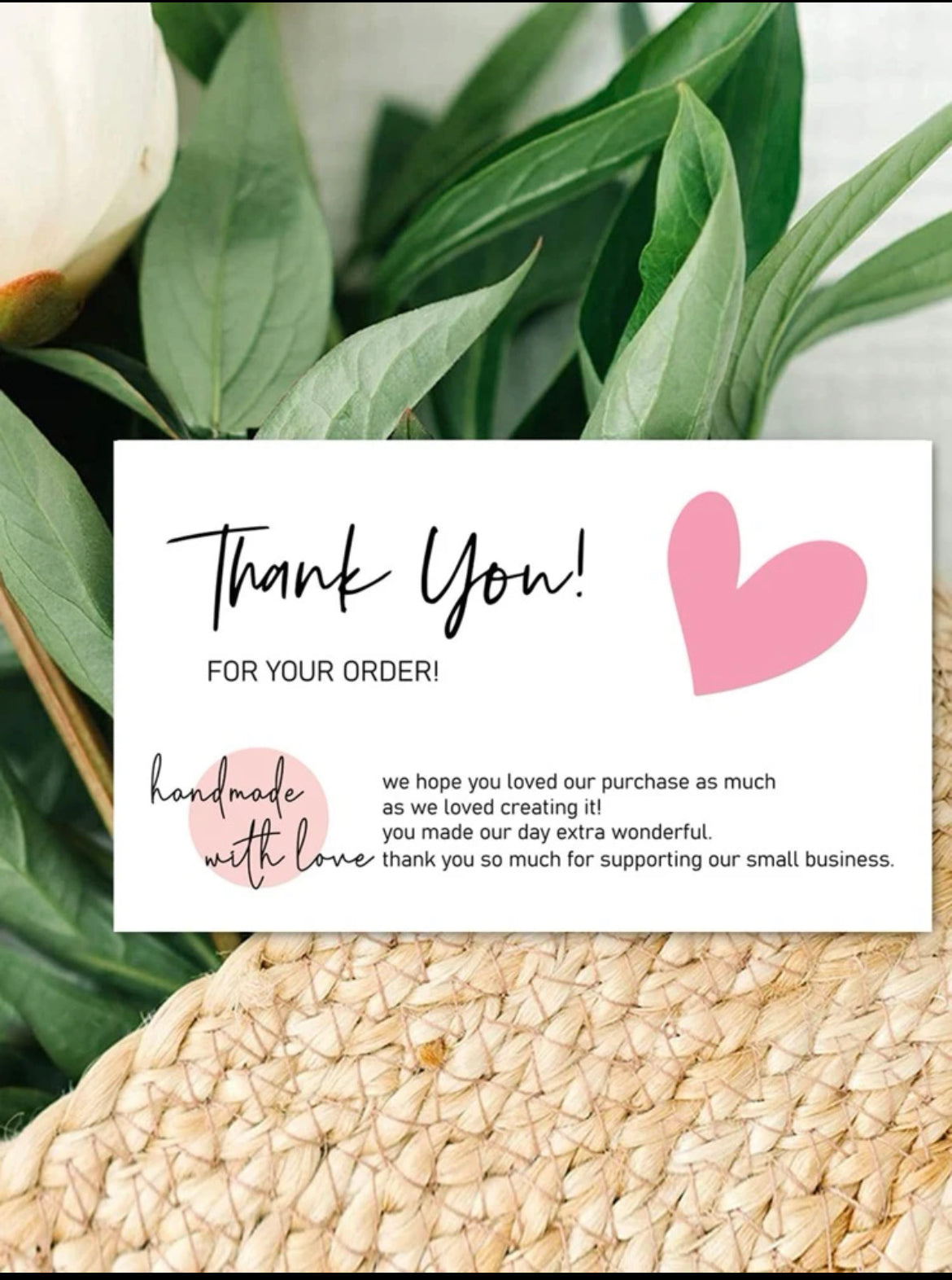 Thank you cards(30 per pack)