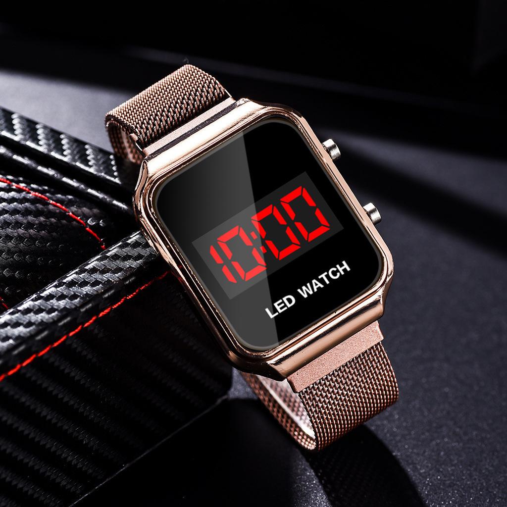 Magnetic LED watches