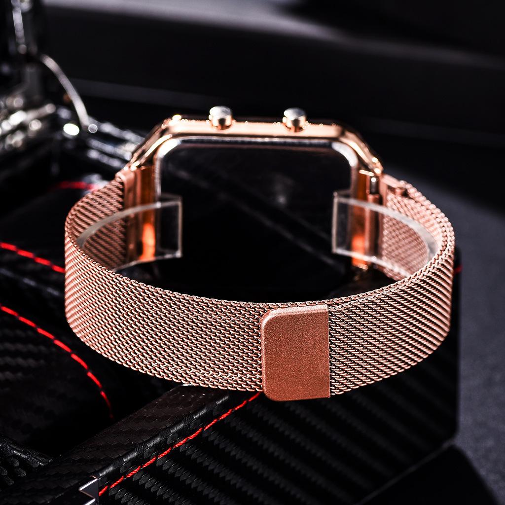 Magnetic LED watches