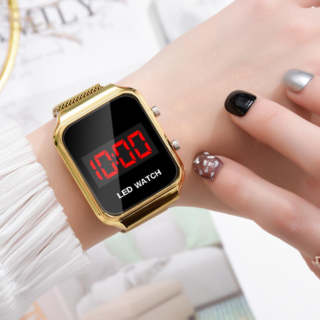 Magnetic LED watches